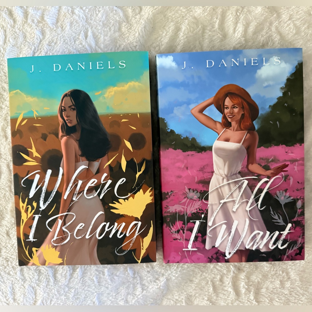 Belle Book Box SEs of Where I Belong & All I Want by J. Daniels